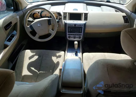 2005 Nissan Murano S z USA, uszkodzony, nr VIN JN8AZ08T45W328023